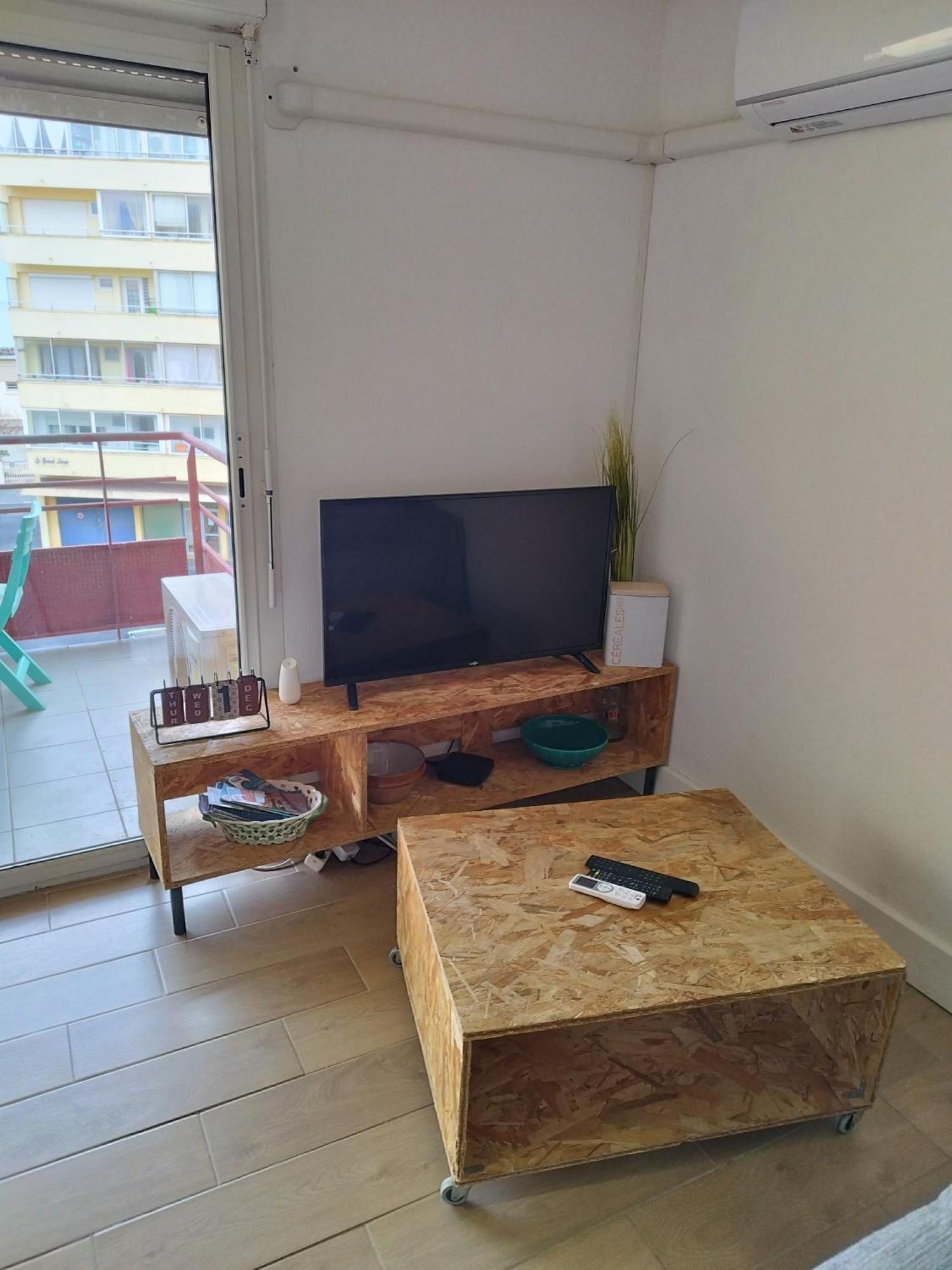 T3 Vue Mer Avec Acces A La Plage, Wifi, Clim - Dansnotreappart-Com - Valras-Plage Esterno foto